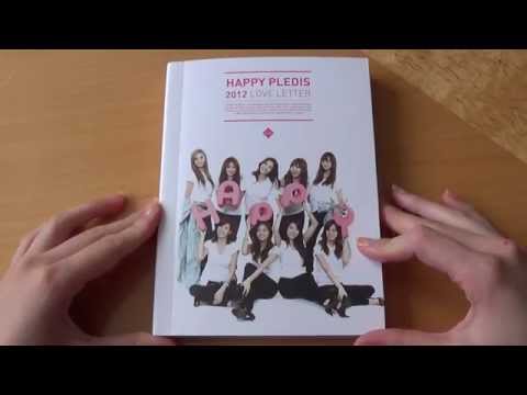 Unboxing Happy Pledis 해피 플레디스 2012 Love Letter