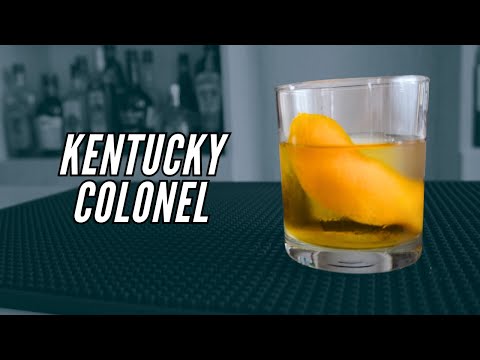 Kentucky Colonel: Your Ultimate Bourbon & Benedictine Cocktail!