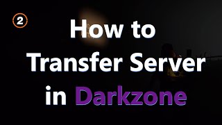 The Division 2 - How to transfer server in Darkzone (unedited)
