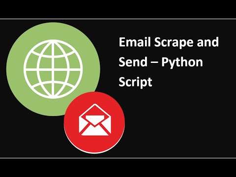Python Script Website Email Scrape And Send Out