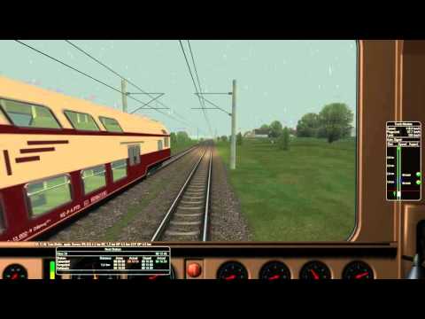 Open Rails - Wünsdorf - Schöneweide mit BR143 Pro Train 5 MSTS