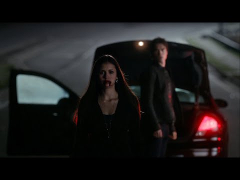 TVD 4x16 - Damon thinks humanity-less needs time to have fun, Stefan Is worried | Delena Scenes HD