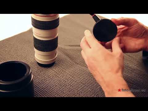 * Objektiv Reinigung mit Pinsel - Tipps und Tricks zur Fotografie. Wie man Objektive reinigen kann