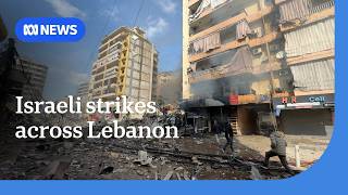 Tens of thousands of Lebanese residents displaced by Israeli bombardment | ABC NEWS