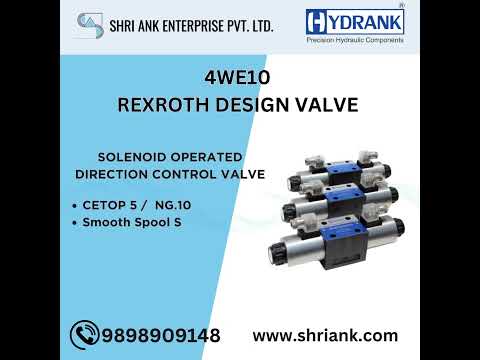 Solenoid 315 bar hydraulic direction control valve - cetop 5...