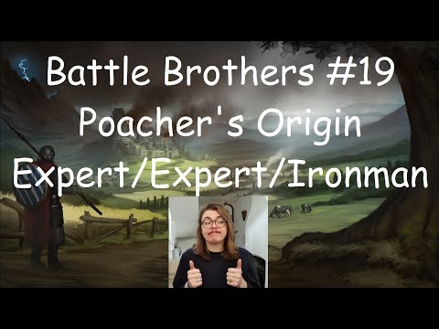 Frozen Wastes | Battle Brothers #19 | Poacher's Origin, Expert, Expert, Ironman, Unexplored Map