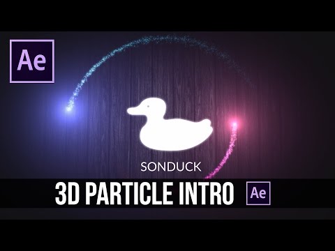 After Effects Tutorial: 3D Particle Intro + FREE Download (NO Plugins) Video