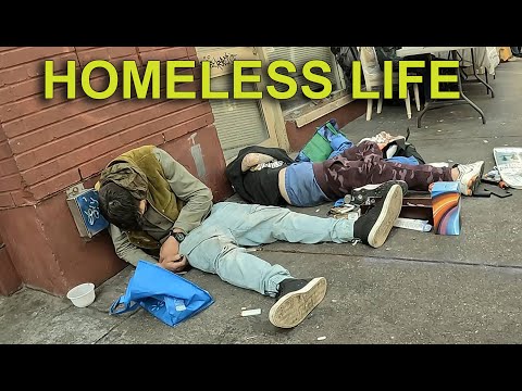 Homeless Life in Vancouver, Canada  --   June 25, 2023