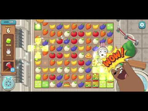 We Bare Bears the Puzzle for Kakao Level 549 - No Boosters