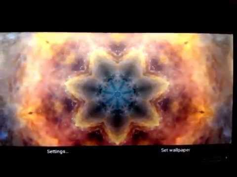 Kaleidoscope Live Wallpaper Video