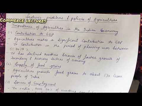importance of agriculture sector in Indian economy class 12 indian economic development