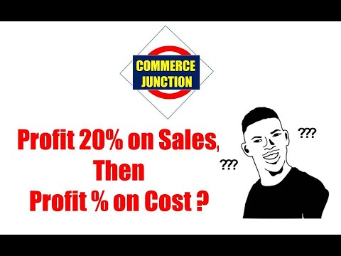 Base Conversion | Profit % on Sales, Then Profit % on Cost will be?