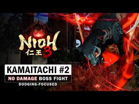 Nioh 3 - Kamaitachi #2 Boss Fight (No Damage)