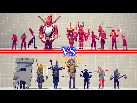 DYNASTY DLC TEAM vs MEDIEVAL ADDON TEAM - Totally Accurate Battle Simulator TABS