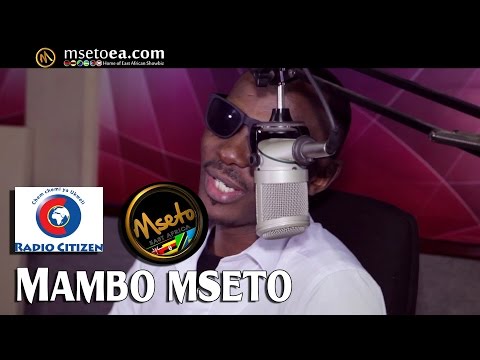 Inspirational Mr. Googz Live On Mambo Mseto Radio Citizen With Mzazi Willy Tuva