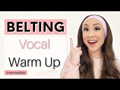 HIGH BELTING VOCAL WARM UP for Female Singers