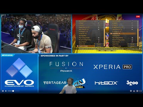 EVO 2022 | DBFZ | Kayne vs RISE Nitro TOP 8 Winner's Side | MYYYYYY GOODNESS!!!!