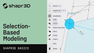 Extrude a Head Frame with Selection-Based Modeling: Motorcycle Frame Design, part 2 | Shapr3D Basics