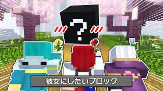 【クソ企画】マイクラで恋人にしたいブロックを決めよう【マインクラフト】