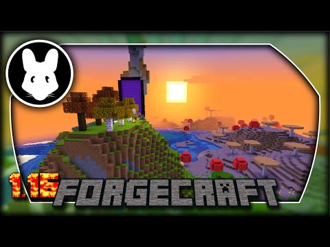 Forgecraft 1.16: Ep 6 (stream) - 🌃 Base complete! 🌇