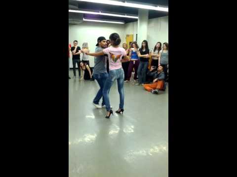 Zouk demo: K-Yo and Renata