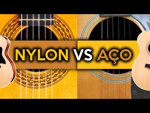 Cordas de Nylon ou Aço ?   Qual você deve usar no Seu Violão