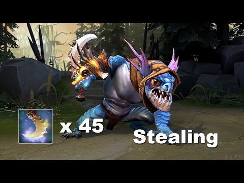 45 Stack Slark, Rubick Steals Tidehunter by MATUMBAMAN JerAx Dota 2