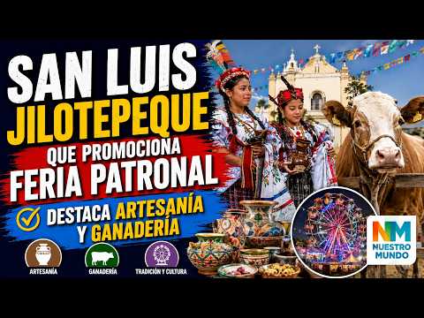 San Luis Jilotepeque se promociona en Telemundo: feria patronal destaca artesanía y ganadería