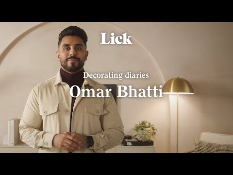 Omar Bhatti’s chic contemporary home transformation | Decorating Diaries | Lick