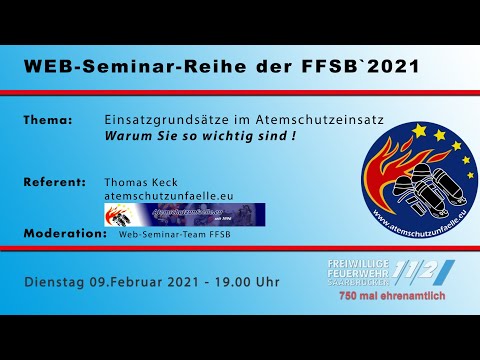 #6 Web-Seminar FFSB - Einsatzgrundsätze im Atemschutzeinsatz