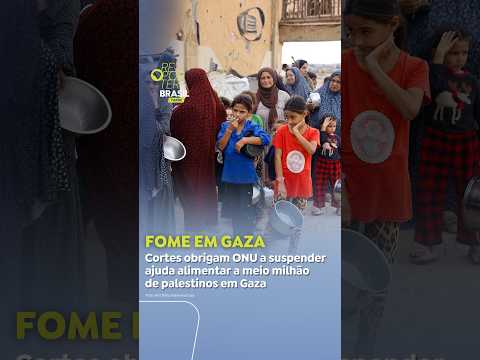 Programa da ONU corta ajuda a 500 mil palestinos em Gaza por falta de recursos