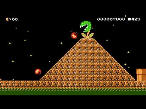 Rafting Across the Poison Swamp by Adrian117 - Super Mario Maker 2 - No Commentary 1bz