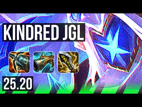 KINDRED vs BRIAR (JGL) | 21/2/12, Legendary, 6 solo kills, 500+ games, 43k DMG | EUW Master | 25.20