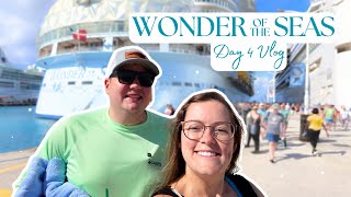 WONDER OF THE SEAS | Day 4 Vlog | St. Maarten Beach Day