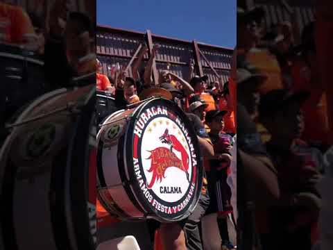 "HURACÃN NARANJA VS VALDIVIA 2019" Barra: Huracan Naranja &bull; Club: Cobreloa
