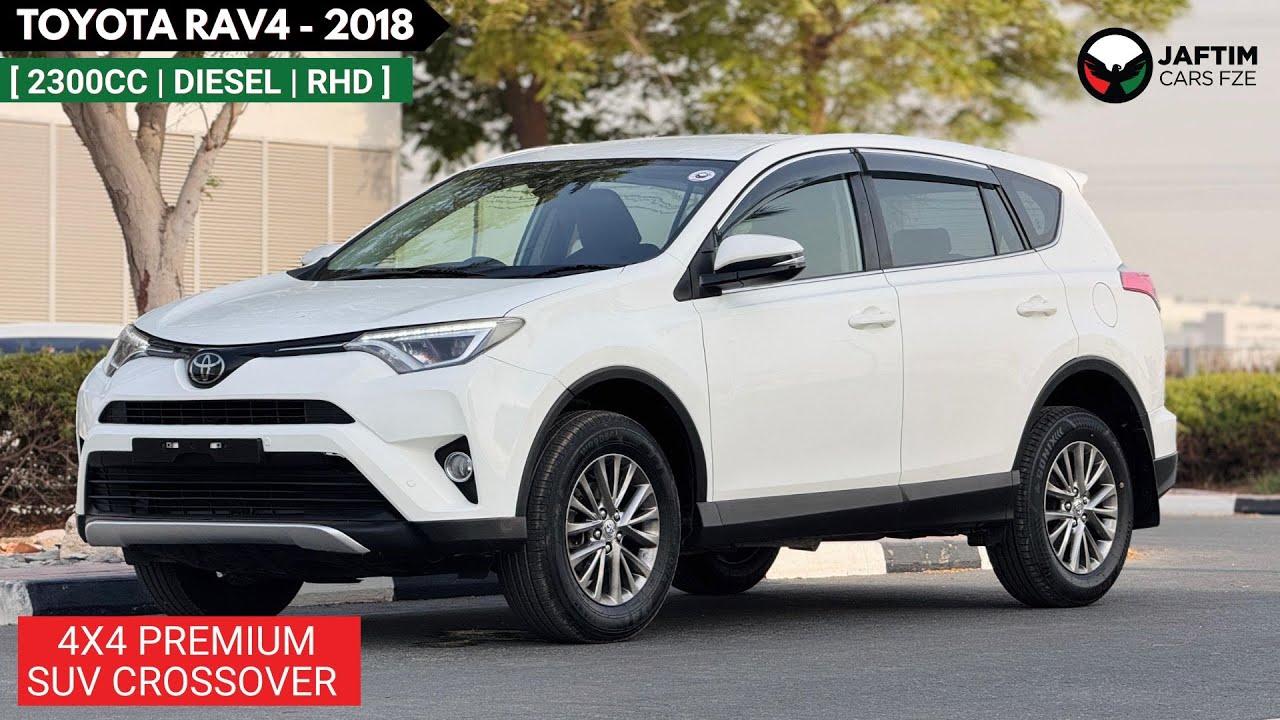 Toyota RAV4 GOOD CONDITION | 2.2L DIESEL ENGINE | RHD | LEATHER SEATS | AT | 2018 | REAR VIEW CAMERA video