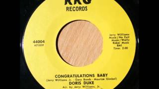 Doris Duke - Congratulations Baby video