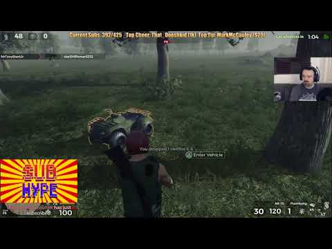 H1Z1 on PS4 Premiere Gameplay pt13 - Road Rage and Mountaintop Snipers
