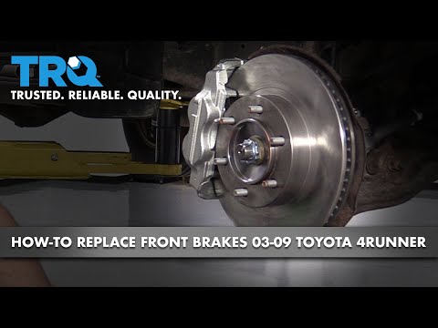 How to Replace Front Brakes 03-09 Toyota 4Runner