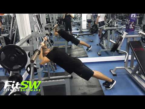 Body Tricep Press: Arms, Tricep Exercise Demo How-to