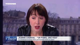 Jeanne CHERHAL bouleversée par Johnny Hallyday