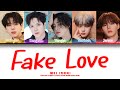WEI (위아이) - 'FAKE LOVE' Color Coded Lyrics (Kan/Rom/Eng/Ina)