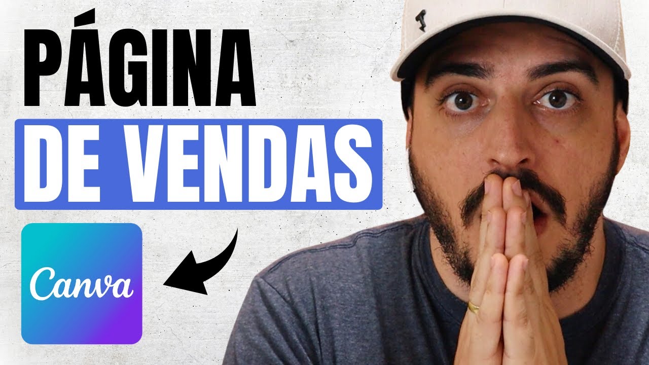 COMO CRIAR UMA PÁGINA DE VENDAS NO CANVA (PASSO A PASSO)