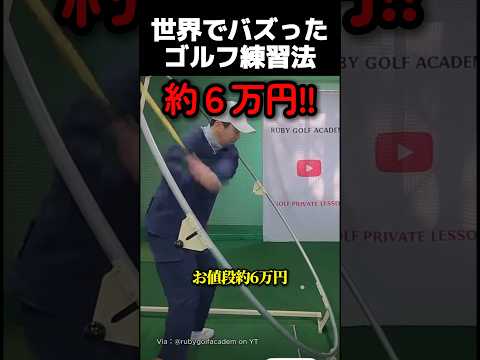 世界でバズったゴルフ練習法