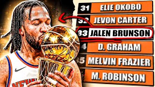O Que Aconteceu Com Os 32 Jogadores Escolhidos Antes De Jalen Brunson