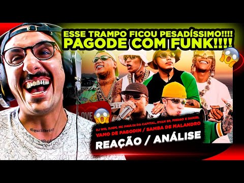 TRAMPO PESADOOO!!!! VAMO DE PAGODIN /SAMBA DE MALANDRO [REACT]