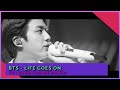 BTS Life Goes On Screen Time Distribution Color Coded