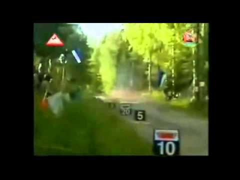 Wrc finland gigi galli jump over 50m.