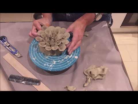 2 Minute Dahlia Flower Sculpture