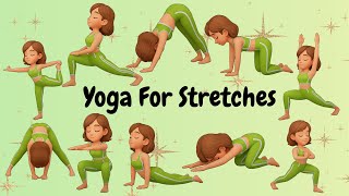 Fun Yoga for Kids | Easy Stretches & Relaxation | Calm and Happy Children Routine